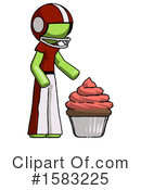 Green Design Mascot Clipart #1583225 by Leo Blanchette