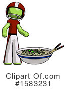 Green Design Mascot Clipart #1583231 by Leo Blanchette