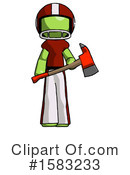 Green Design Mascot Clipart #1583233 by Leo Blanchette