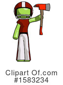 Green Design Mascot Clipart #1583234 by Leo Blanchette