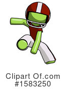 Green Design Mascot Clipart #1583250 by Leo Blanchette