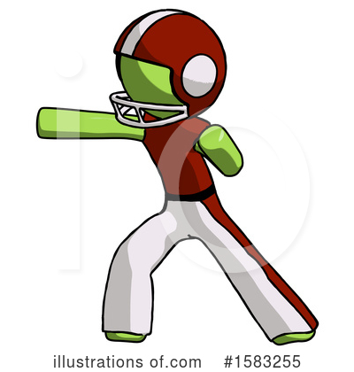 Royalty-Free (RF) Green Design Mascot Clipart Illustration by Leo Blanchette - Stock Sample #1583255