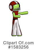 Green Design Mascot Clipart #1583256 by Leo Blanchette