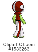 Green Design Mascot Clipart #1583263 by Leo Blanchette