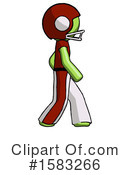 Green Design Mascot Clipart #1583266 by Leo Blanchette
