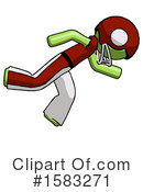 Green Design Mascot Clipart #1583271 by Leo Blanchette