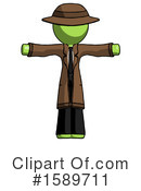 Green Design Mascot Clipart #1589711 by Leo Blanchette