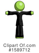 Green Design Mascot Clipart #1589712 by Leo Blanchette