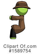 Green Design Mascot Clipart #1589754 by Leo Blanchette
