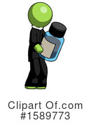 Green Design Mascot Clipart #1589773 by Leo Blanchette