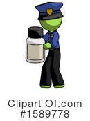 Green Design Mascot Clipart #1589778 by Leo Blanchette