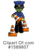 Green Design Mascot Clipart #1589807 by Leo Blanchette