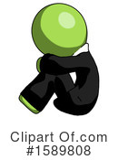 Green Design Mascot Clipart #1589808 by Leo Blanchette