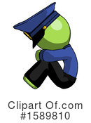Green Design Mascot Clipart #1589810 by Leo Blanchette