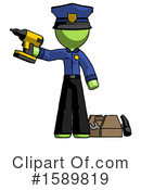 Green Design Mascot Clipart #1589819 by Leo Blanchette