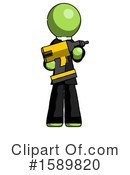 Green Design Mascot Clipart #1589820 by Leo Blanchette