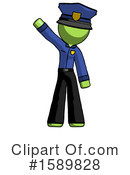 Green Design Mascot Clipart #1589828 by Leo Blanchette