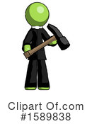 Green Design Mascot Clipart #1589838 by Leo Blanchette