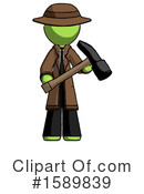 Green Design Mascot Clipart #1589839 by Leo Blanchette