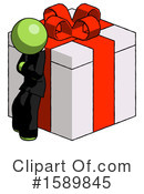 Green Design Mascot Clipart #1589845 by Leo Blanchette