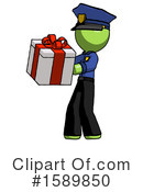 Green Design Mascot Clipart #1589850 by Leo Blanchette