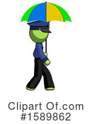 Green Design Mascot Clipart #1589862 by Leo Blanchette
