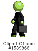 Green Design Mascot Clipart #1589866 by Leo Blanchette