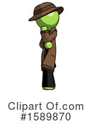Green Design Mascot Clipart #1589870 by Leo Blanchette