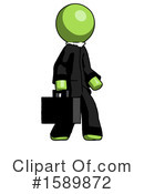 Green Design Mascot Clipart #1589872 by Leo Blanchette