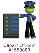 Green Design Mascot Clipart #1589883 by Leo Blanchette