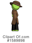 Green Design Mascot Clipart #1589898 by Leo Blanchette