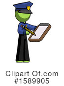 Green Design Mascot Clipart #1589905 by Leo Blanchette