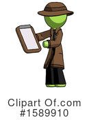 Green Design Mascot Clipart #1589910 by Leo Blanchette