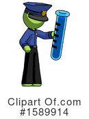 Green Design Mascot Clipart #1589914 by Leo Blanchette