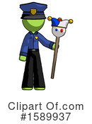 Green Design Mascot Clipart #1589937 by Leo Blanchette