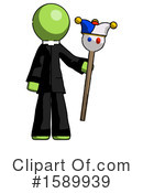 Green Design Mascot Clipart #1589939 by Leo Blanchette