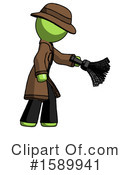 Green Design Mascot Clipart #1589941 by Leo Blanchette