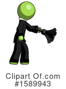 Green Design Mascot Clipart #1589943 by Leo Blanchette