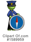 Green Design Mascot Clipart #1589959 by Leo Blanchette