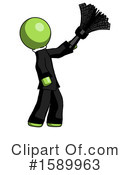 Green Design Mascot Clipart #1589963 by Leo Blanchette