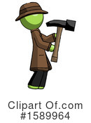 Green Design Mascot Clipart #1589964 by Leo Blanchette