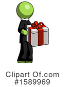 Green Design Mascot Clipart #1589969 by Leo Blanchette