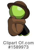 Green Design Mascot Clipart #1589973 by Leo Blanchette