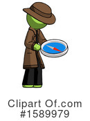 Green Design Mascot Clipart #1589979 by Leo Blanchette