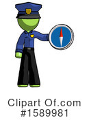 Green Design Mascot Clipart #1589981 by Leo Blanchette