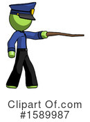 Green Design Mascot Clipart #1589987 by Leo Blanchette