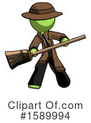 Green Design Mascot Clipart #1589994 by Leo Blanchette