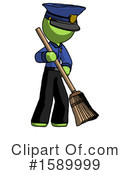 Green Design Mascot Clipart #1589999 by Leo Blanchette
