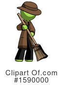 Green Design Mascot Clipart #1590000 by Leo Blanchette