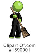 Green Design Mascot Clipart #1590001 by Leo Blanchette